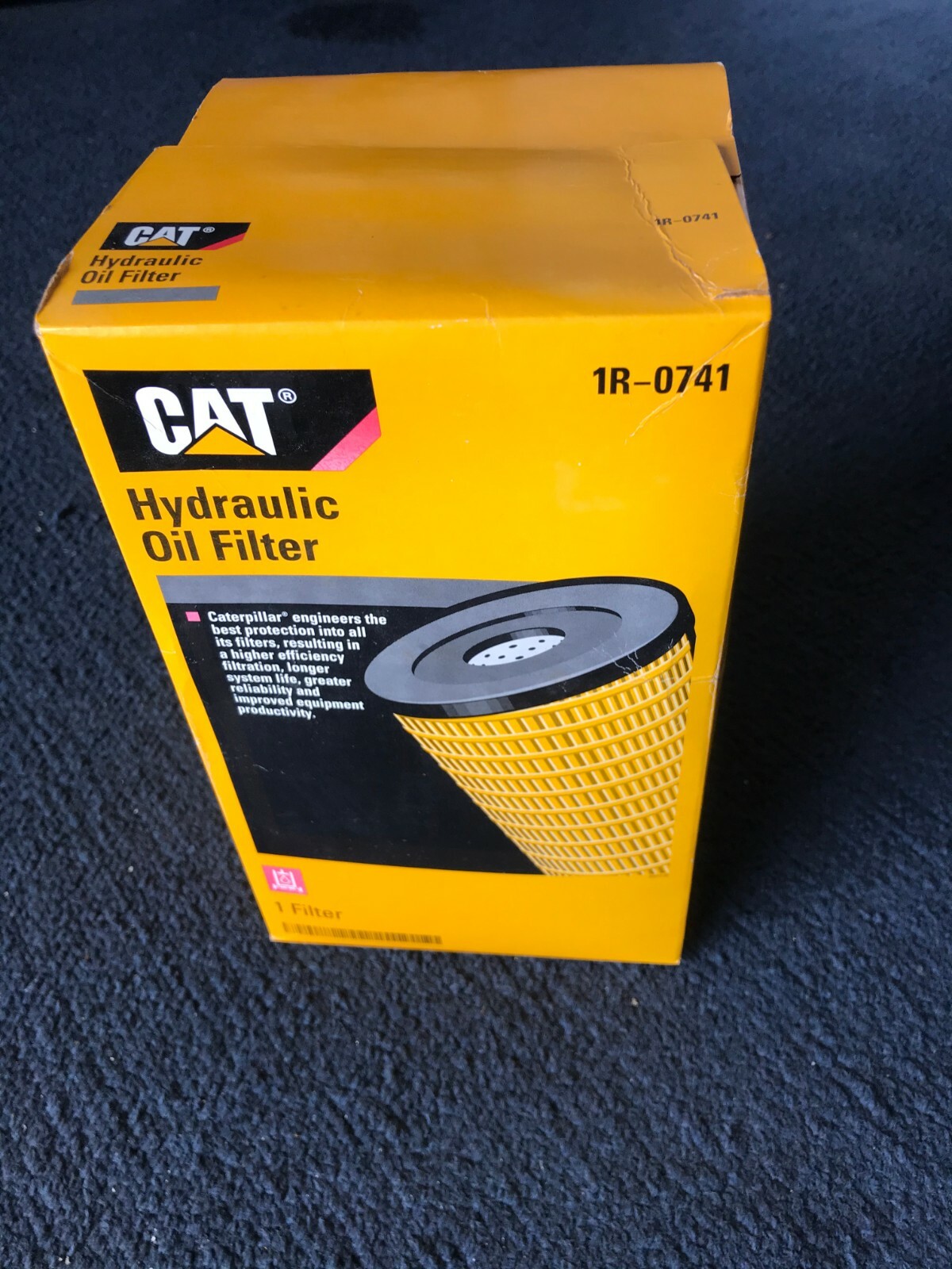 1R0741 CAT Hydraulic Oil Filter eBay