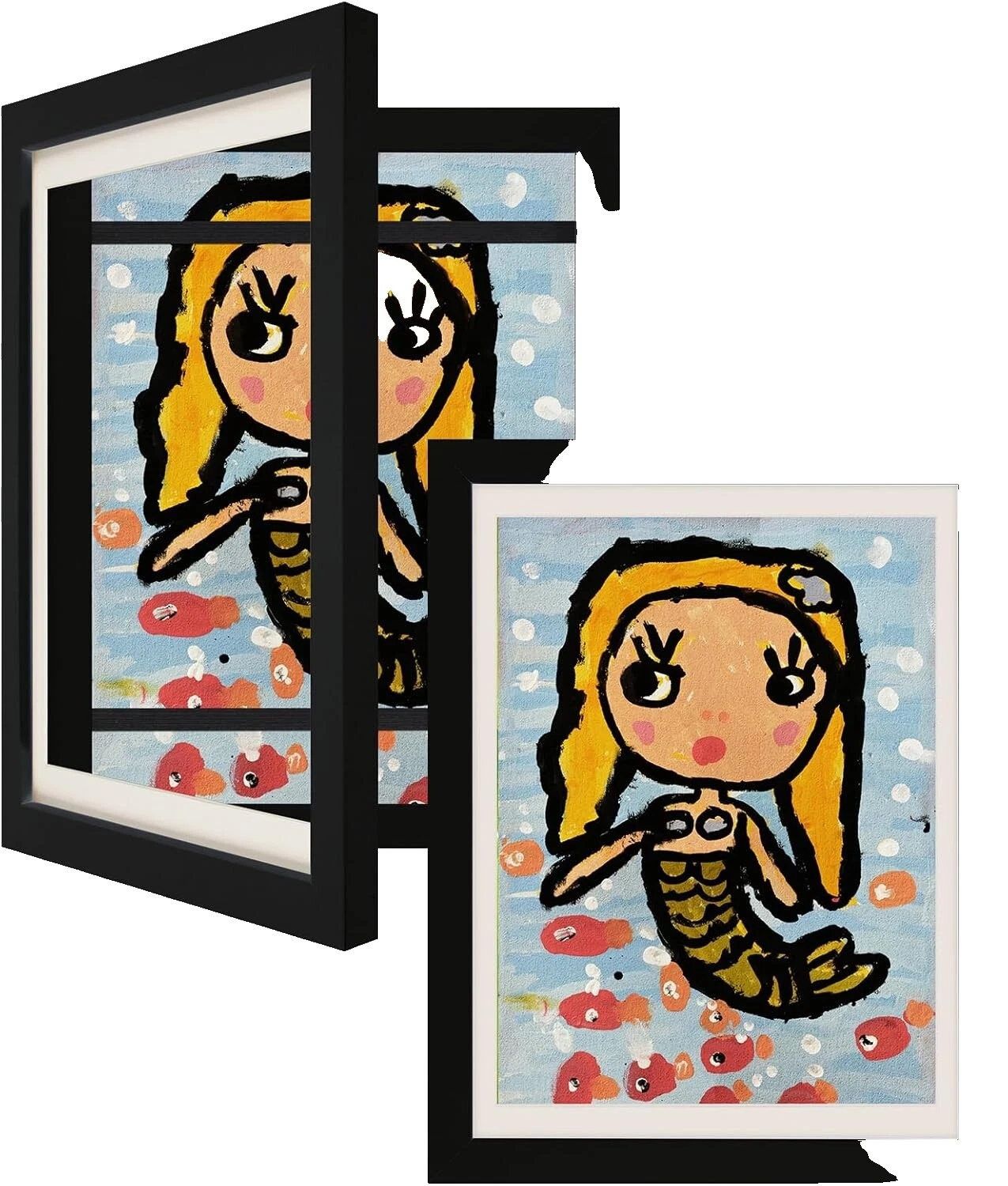 艺术装饰动物和虫子相框