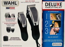 Wahl Deluxe Haircutting Kit - All In One Razor Kit