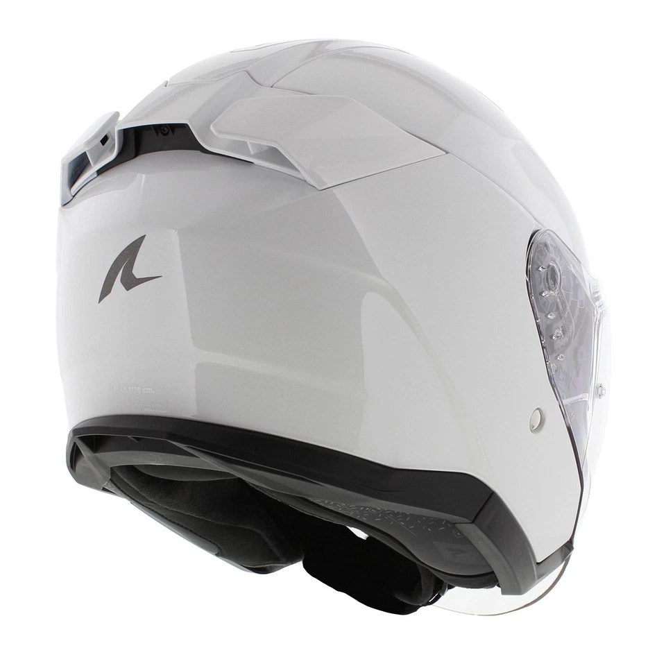 Shark Skwal Jet open face helmet blank gloss white W05 - Imagem 4 de 4
