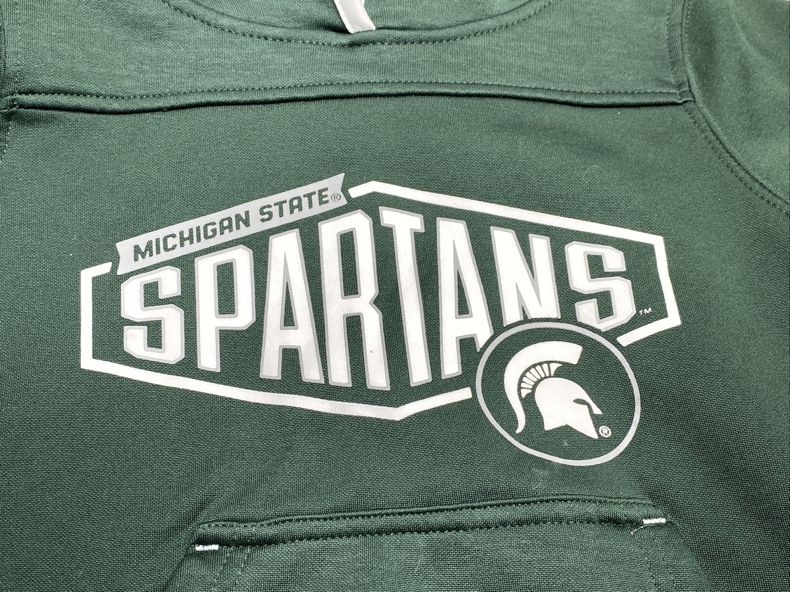 Proedge Knights Apparel Michigan Spartans Green PullOver Hooded
