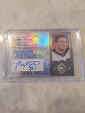 Luke Kuechly On-Card Autograph Limited Membership #32/99 Carolina Panthers 🔥🏈