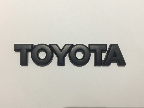 OEM Style Matte Black Front Rear Emblem Badge Full Set for Toyota 86 2012 ~ 2016 - Foto 5 di 6