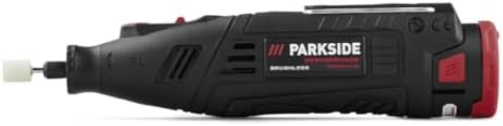 PSIDE PARKSIDE PERFORMANCEÂ® - Trapano fine a batteria 12 V PPFBSA 12 A1, con ba