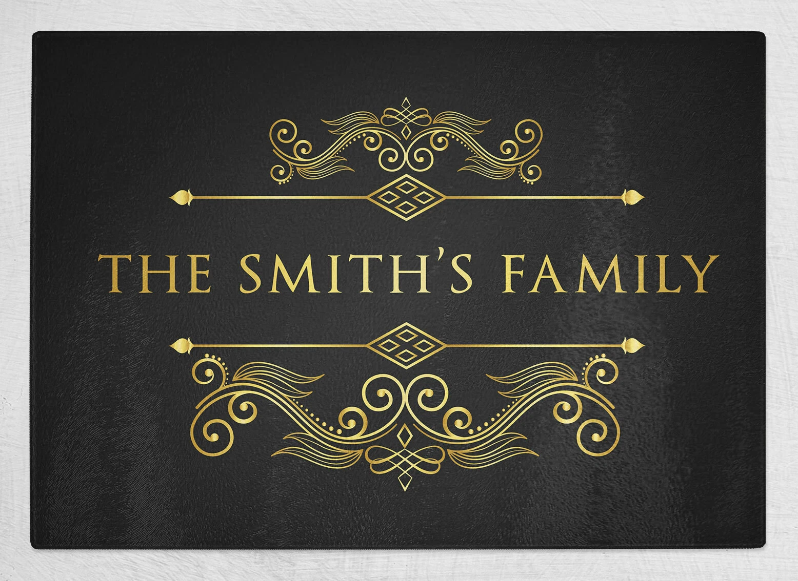 Personalised Any Name Fancy Design Kitchen Glass Chopping Board Item Gift
Opens in a new window or t