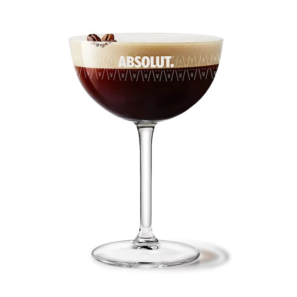 Absolut Vodka Martini Glass x 4 - 22cl 220ml Limited Edition Gift Box Brand New - Image 2 of 4