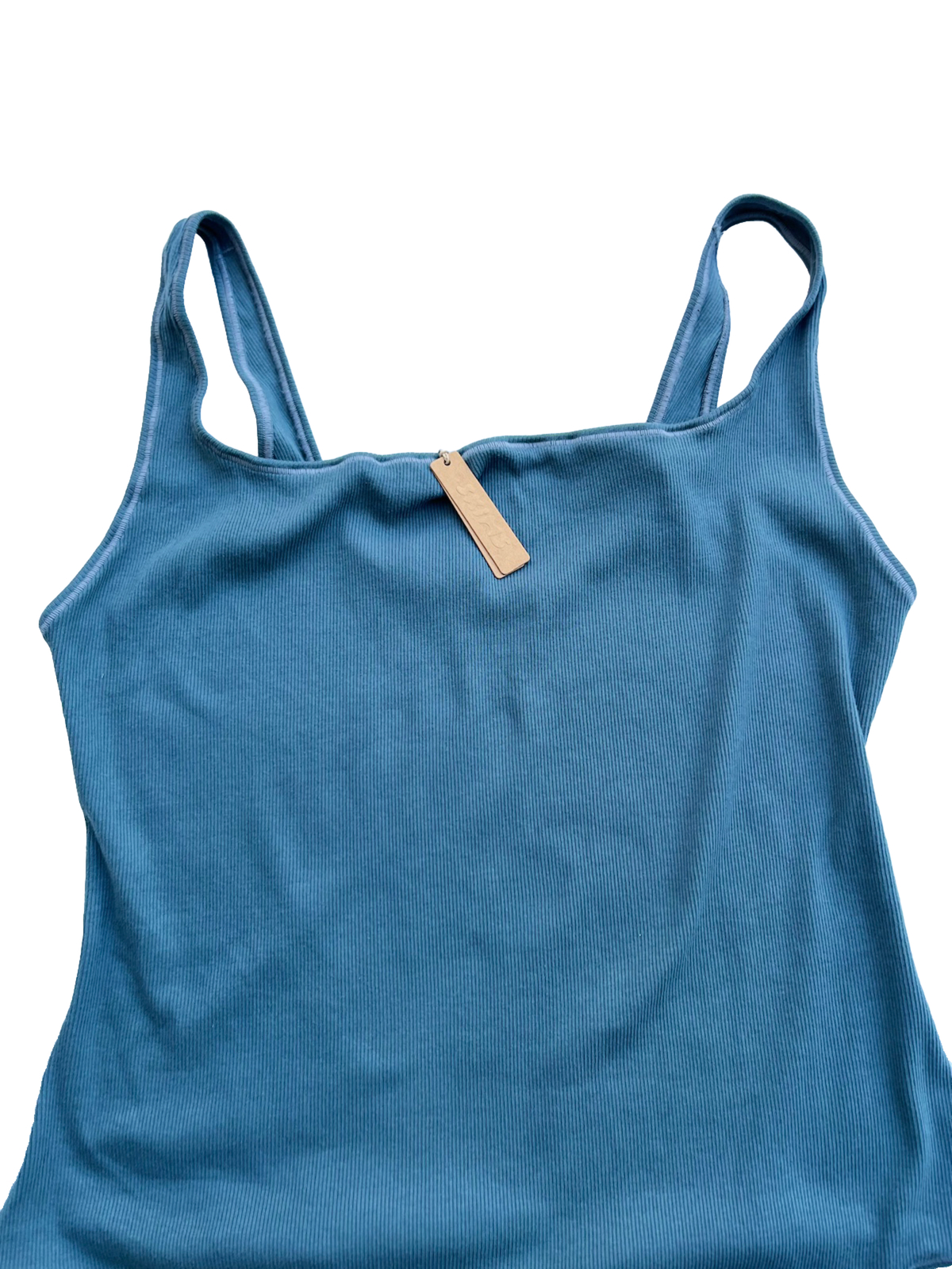 Skims Cotton Ribbed Sleeveless Bodysuit Kyanite Size 4X eBay