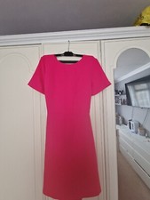 Warehouse Hot Pink Dress Size 10 Cute