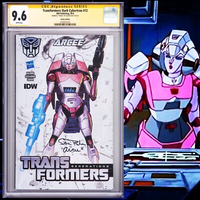 CGC 9.6 SS Transformers: Dark Cybertron #12 Variant signed by Sue