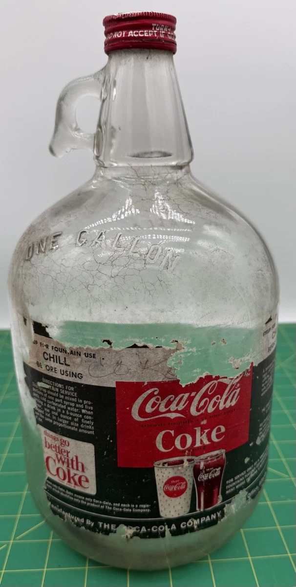 One Gallon Glass Jug In Collectible Coca-Cola Bottles for sale | eBay