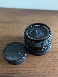 Super Ozeck f/2.8, 28mm Prime Lens for Repair / Parts, Canon FD Mount #Cam96