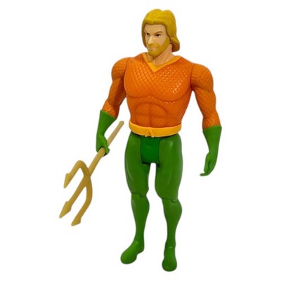 DC Super Powers Retro Aquaman 5'' Action Figure Complete McFarlane Toys Used