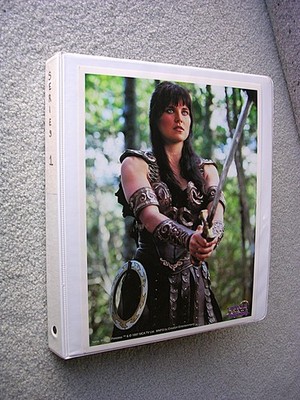 XENA  Series  1   1998  Master Set -  Rare Sell Sheet All Chase and  Bonus