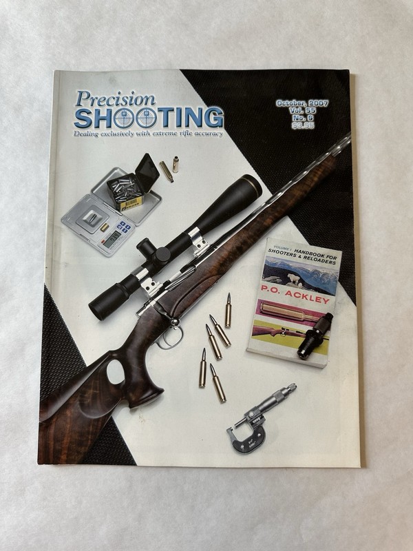 precision shooting magazine October 2007