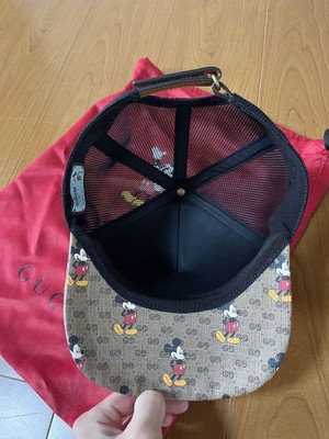GUCCI Disney Mickey collaboration Cap Hat Monogram Logo | eBay