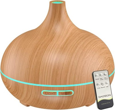 500ML Ultraschall Luftbefeuchter Aroma Diffuser Humidifier 7 LED Licht Diffusor