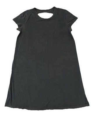 lululemon tee shirt dress Smocked-Waist T-Shirt Dress - Black