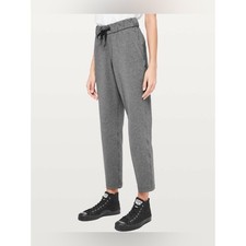 Lululemon On The Fly Pants Sporty Gym Workout Running Athleisure Yoga Sz 6