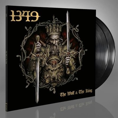 1349 - WOLF  THE KING 2LP - Vinyl Record DLP - J72z