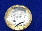 1968-D 50C Kennedy Half Dollar UNC 40% Silver toned