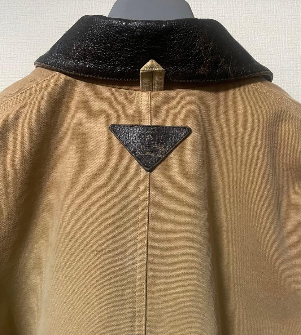 PRADA canvas jacket coverall image 6