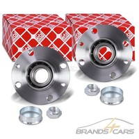 Febi 2X Radlager Hinten FÜR Alfa Romeo 145 146 Mito Citroen C3 C4 Cactus Nemo