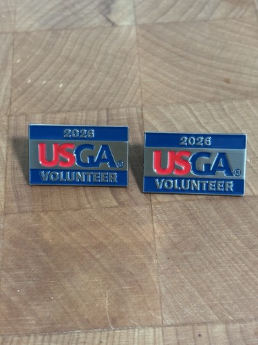 2026 LPGA U.S OPEN VOLUNTEER PINS - 2 (METAL) - NWOT & FREE SHIPPING! - Picture 2 of 9