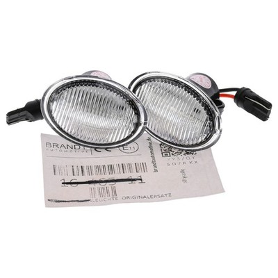 SEITEN BLINKER Blinkleuchten LED Weiss für Fiat 500 I 500C 500L 312 Abarth 595