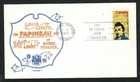 Canada #539, 1971 6¢ Papineau, Artopoages cachet FDC, VF