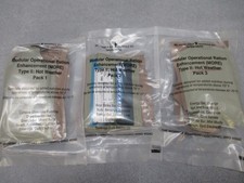 USGI MORE Type II Hot Weather Ration Set Pack 1 2 3 Inspection 10/24 Enhancement