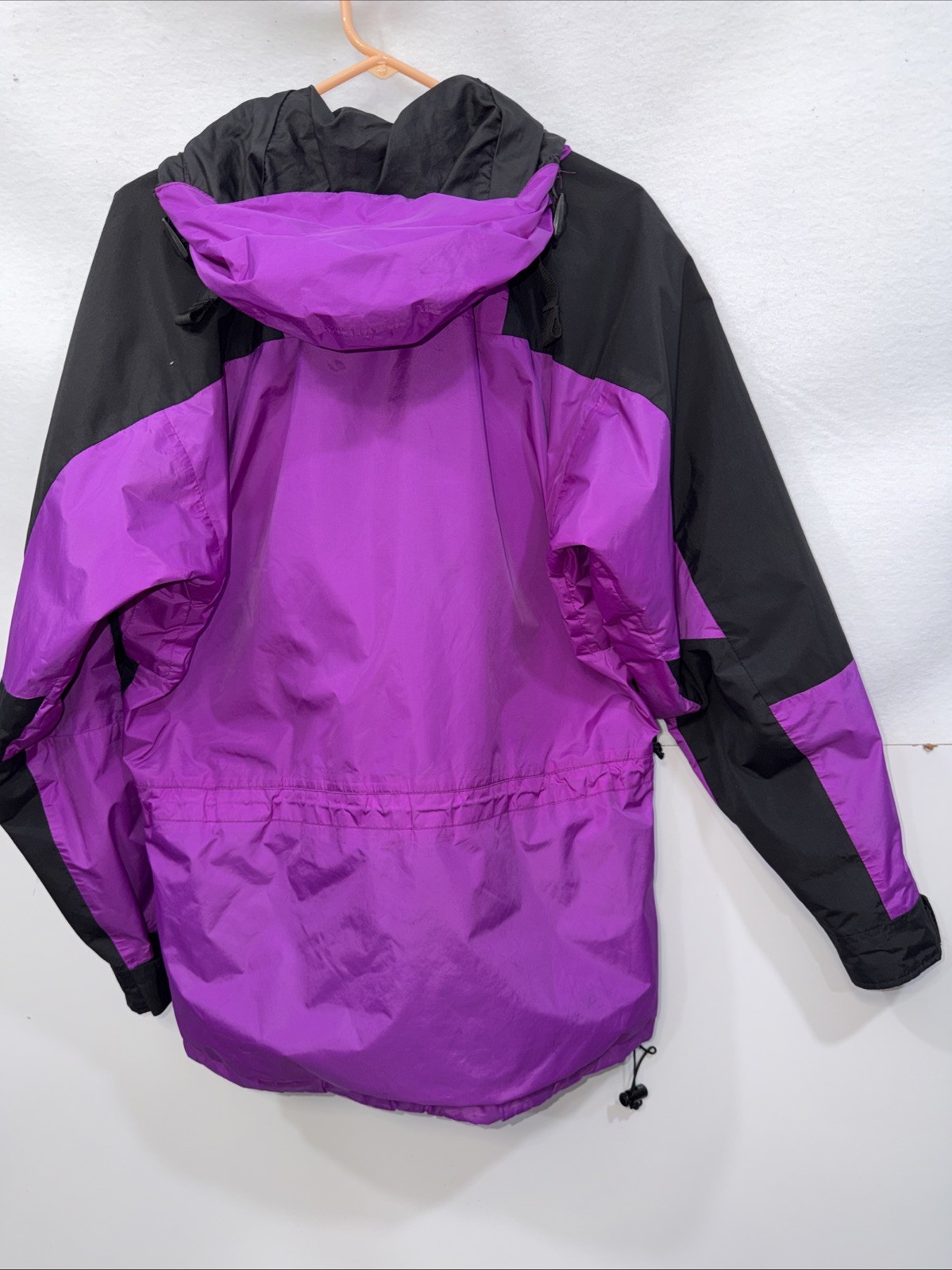 Vintage 90s Womens North Face Mountain Purple Black  Parka Goretex Jacket Small thumbnail 21