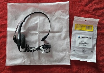 Plantronics SupraPlus HW251 Wired Mono Headset With Replacement Tune 28908-01