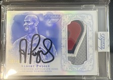 2015 Topps Dynasty Albert Pujols Patch Auto 10/10
