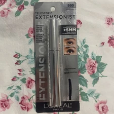 Loreal 995 Blackest Black Telescopic Extensionist Mascara Extended Length VHTF
