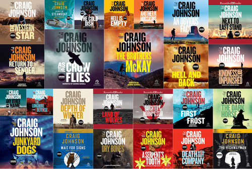 Craig Johnson's Walt Longmire Mysteries (25 Audiobooks on USB or DVD)