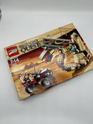 LEGO Pharaoh's Quest: Cursed Cobra Statue (7325) RETIRED New Sealed *Read detail