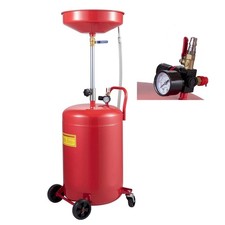 20 Gallon Oil Drain Container VEVOR Waste Portable Air Operated