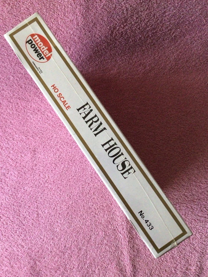 Vintage Model Power HO Scale Farm House 433 Building Model Kit NEW SEALED - Image 4 of 4