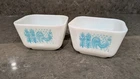 Vintage Pyrex 501 Butterprint Refrigerator Dishes – Set of 2 – No Lids