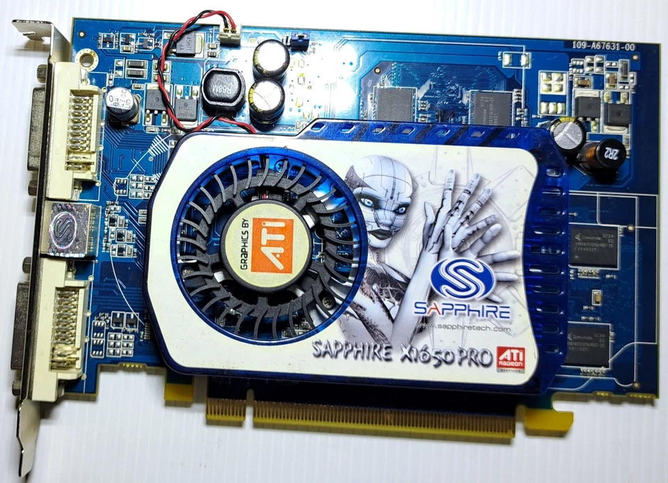 Scheda Video da collezione PCI Express ATi Sapphire X1650 Pro 512MB - Immagine 2 di 3