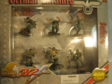 The Ultimate Soldier 32X GERMAN INFANTRY Series 4 WWII 2" Figure Set 1:32 Scale