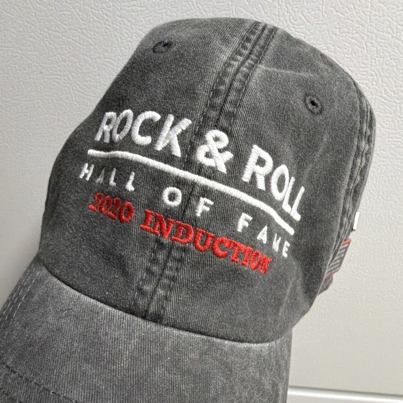 2020 Doobie Brothers Rock & Roll Hall of Fame Induction Hat Signed