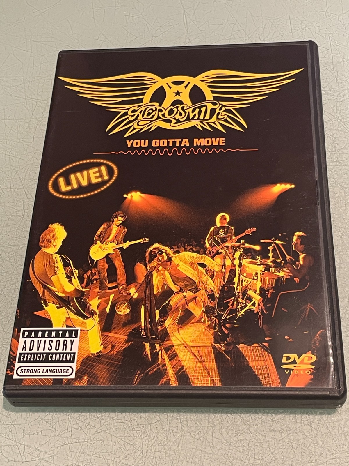 Aerosmith - You Gotta Move Live! - DVD - 2004 Sony BMG