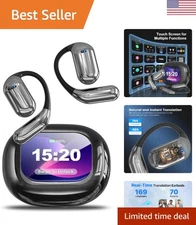 Multi-Function AI Translation Earbuds – 144 Languages, Photo & Audio Features