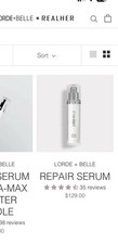 Lorde  Belle Repair Serum New Original Price 130