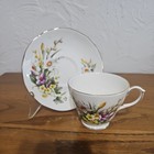 Duchess Floral Pattern Bone China Spring # 408 Cup & Saucer England Beautiful — photo 1