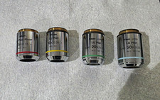 Nikon LU Plan Fluor Microscope Objectives Set 5X 10X 20X 50X