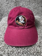 Florida State Seminoles Hat Cap Strapback Youth One Size Red Maroon Adjustable