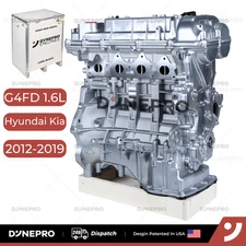 G4FD 1.6L Engine Assy Long Block 1591CC GAS For Hyundai Kia Rio Soul 2012-2019