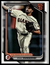 2024 Bowman Prospects #BP-15 Ryan Vanderhei 1ST BOWMAN San Francisco Giants